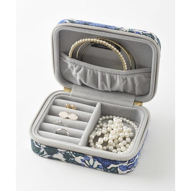 LIBERTYリバティプリントを使ったアクセサリーケース＜Edna＞(エドナ)・＜StrawberryThief