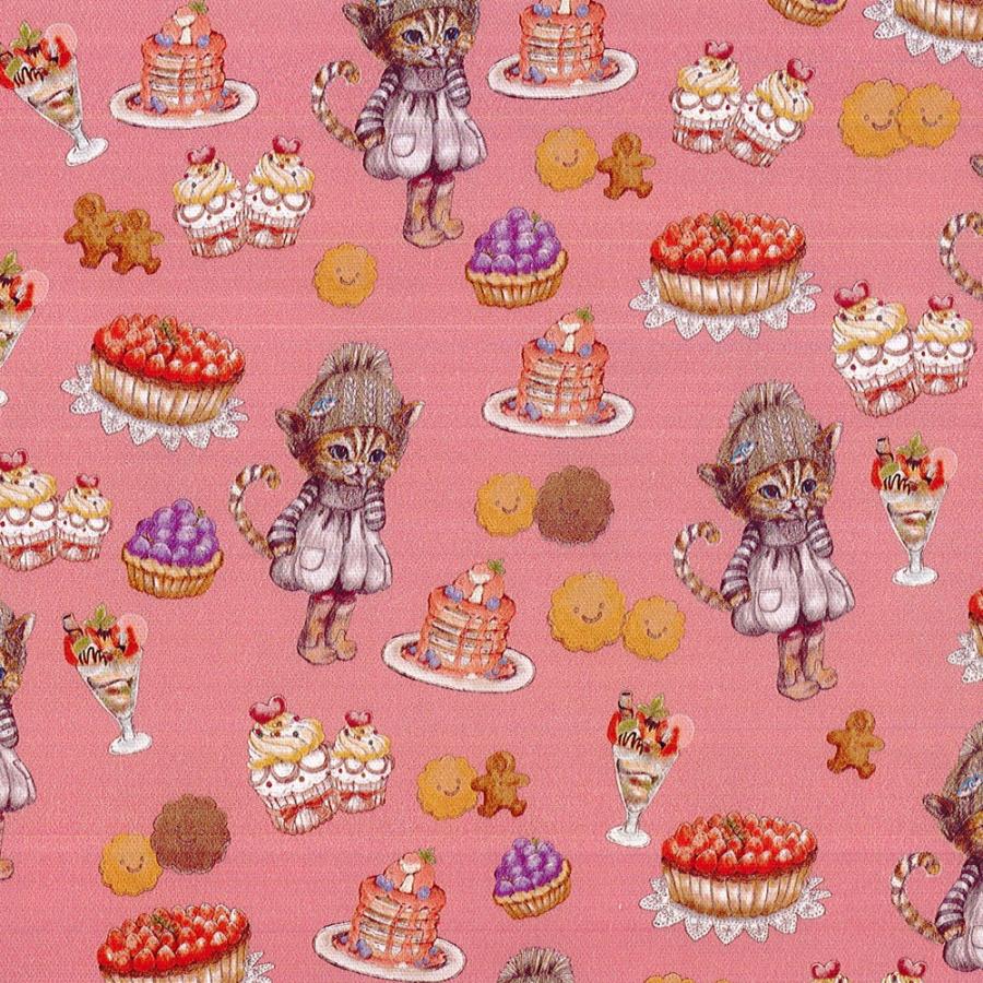 Ringoリンゴ オックス生地 Sweets Cat Cocoちゃん ココちゃん Fp フランボワーズピンク Rinf 04fp Rinf 04fp リバティプリントショップmerci 通販 Yahoo ショッピング
