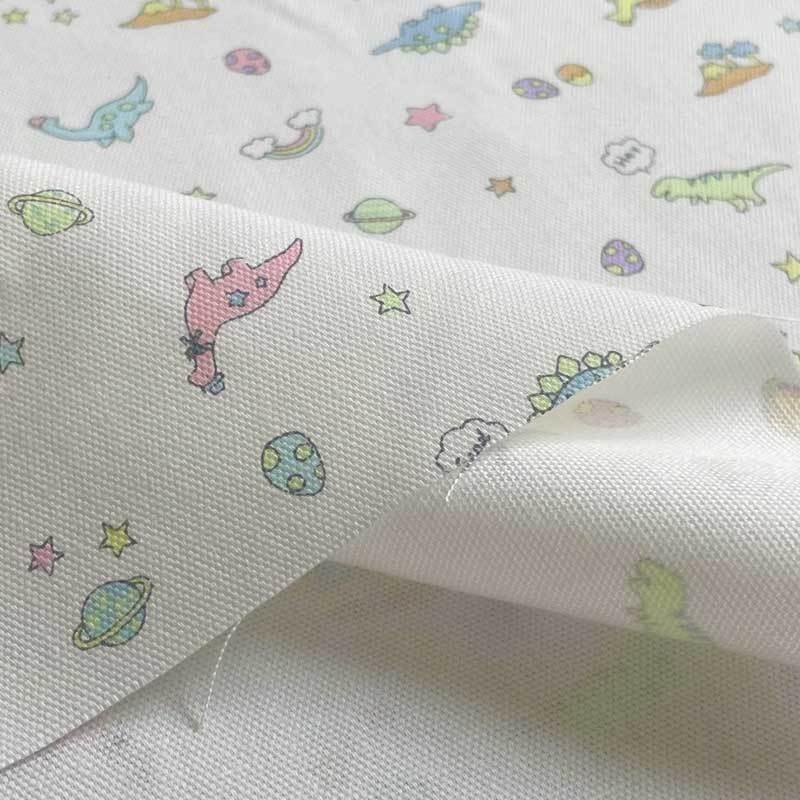 恐竜 ちびプリ オックス生地 ホワイト ピンク 黄緑 ネイビー キャラクター 入園入学通園通学 Yka 010 2 Yka 010 2 リバティプリントショップmerci 通販 Yahoo ショッピング