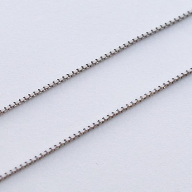 ブレスレット チェーン ベネチア プラチナ Pt850 1.0mm幅 15cm 16cm