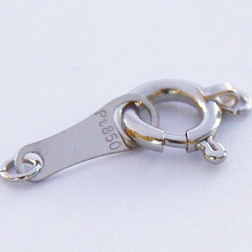 ブレスレット チェーン スクリュー プラチナ Pt850 0.28φ×1.6mm幅 15cm