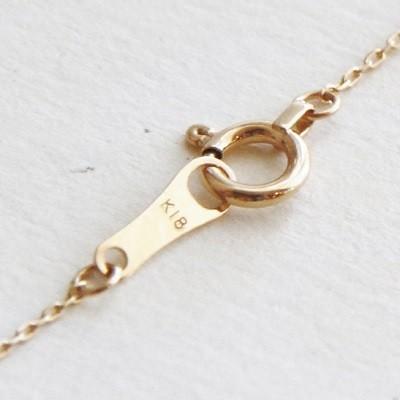 ネックレス レディース 天然石 しずく石 K18 18K 18金 ゴールド