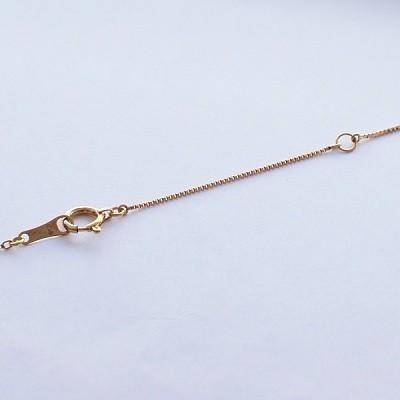 ネックレス チェーン ベネチア 18金 ゴールド 1.0mm幅 36cm 37cm 38cm 40cm 42cm 45cm 50cm 60cm 80cm K18 18K レディース メンズ 送料無料の画像