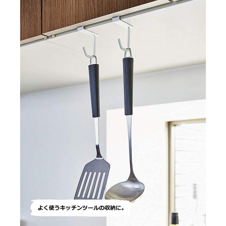 戸棚下ハンガー タワー Tower キッチン 2個組 ホワイト ブラック キッチン 収納 おたま掛け お玉掛け キッチン収納 おしゃれ 北欧 キッチンツール 57 4733 4734yahoo メルシープレゼント 雑貨屋 通販 Yahoo ショッピング
