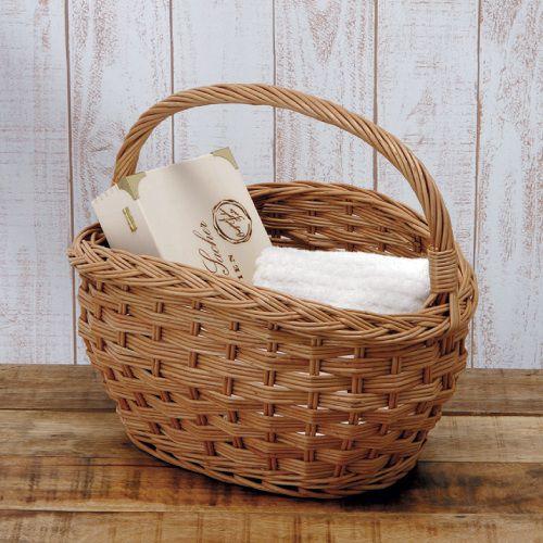POSH LIVING（ポッシュリビング） ウィッカーバスケット 小物入れ