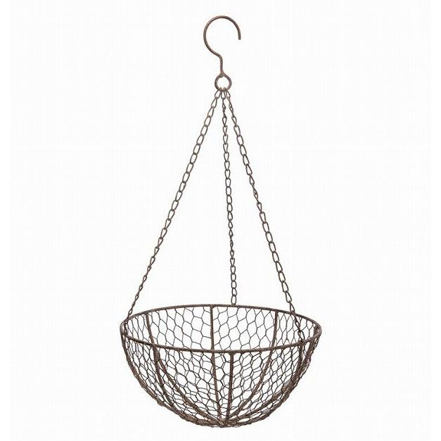 ハンギングバスケット アンティーク風 ハンギング ウォールバスケット  