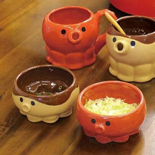 小鉢 こばち お皿 たこぱー デコレ Decole 電子レンジok 陶器 とんすい 取り皿 ホワイト 呑水 とんすい 小鉢 和食器 食器 通販 取り皿 おしゃれ かわいい 陶器 De Ta 432 yahoo メルシープレゼント 雑貨屋 通販 Yahoo ショッピング