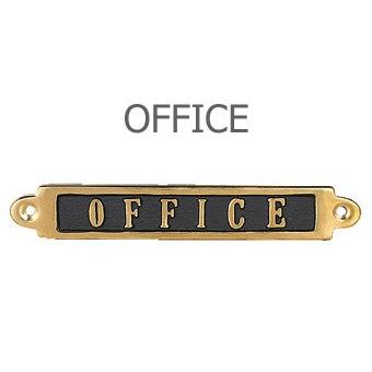 ダルトン ブラスサイン オフィス OFFICE DULTON GS559-326OF ドアプレート ドアサイン ミニタイプ 部屋表札 door pla(ポイント10倍)