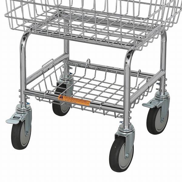 DULTON ダルトン　デュアルバスケットカート　アイアン　廃盤 DULTON（ダルトン） ランドリー カート LAUNDRY CART クローム H20