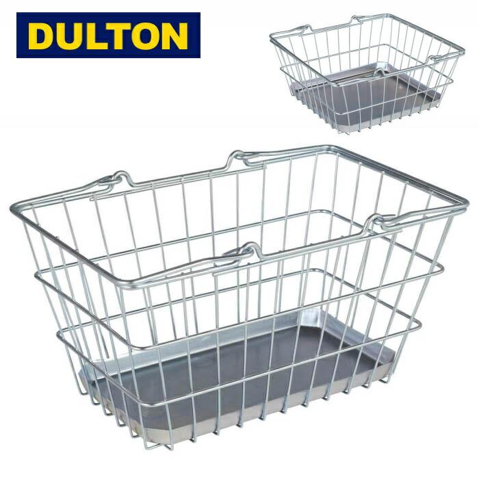 DULTON（ダルトン） バスケットトレイ スクエア レクタングル ガルバ
