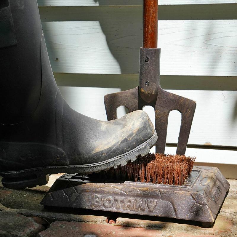 ブーツブラシ アイアン ブーツ ブラシ フォーク BOTANY IRON BOOTS BRUSH FORK ダルトン DULTON NBR-0584 アイアン ブーツ ブラシ 靴磨き 泥落としの画像