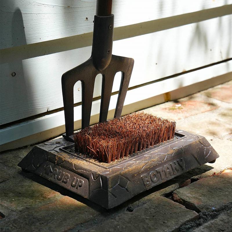 ブーツブラシ アイアン ブーツ ブラシ フォーク BOTANY IRON BOOTS BRUSH FORK ダルトン DULTON NBR-0584 アイアン ブーツ ブラシ 靴磨き 泥落としの画像