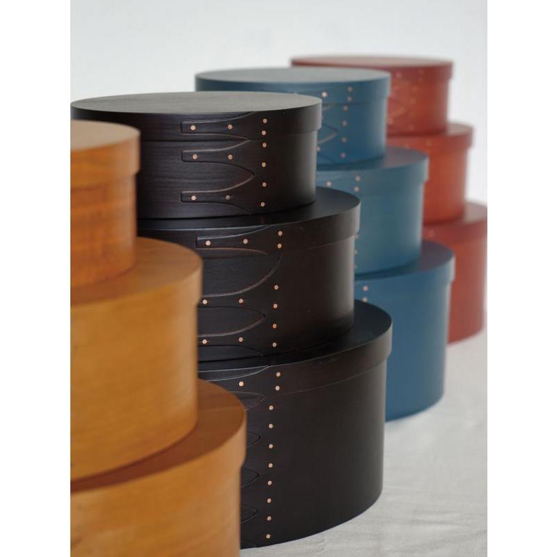 AXCIS（アクシス） シェーカー オーバルボックス L ブラック 黒色