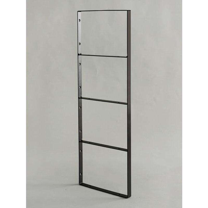 AXCIS アイアンスクエアウォールシェルフ LL シェルフブラケット