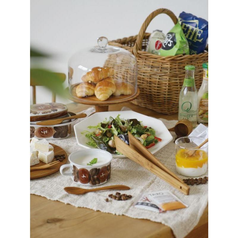 チーク材　カトラリーセット　木製　ステンレス AXCIS（アクシス） サーバースプーン チーク 木のカトラリー スプーン