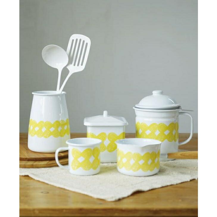 AXCIS（アクシス） ホーロー スクエアキャニスター kukka 保存容器