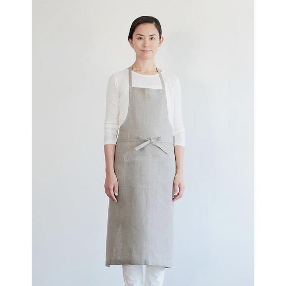 フォグリネンワーク　ナチュラル　エプロン fog linen work（フォグリネンワーク） リネンフルエプロン ナチュラル