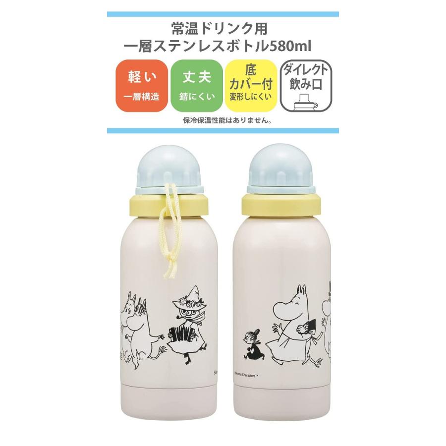 スケーター ムーミン 水筒 ドリンクボトル 直飲み 600ml 携帯