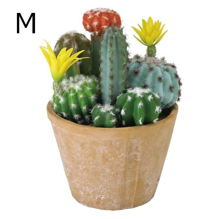 フェイクグリーン 花サボテン寄せ植え ラウンドポット Mサイズ さぼてん Dagk12 造花 鉢 インテリアグリーン 人工観葉植物 フェイクグリーン 造花 Sp Dagk12yahoo メルシープレゼント 雑貨屋 通販 Yahoo ショッピング