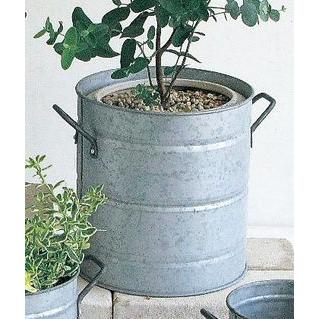 ノルマンディ ラウンドポット Mサイズ 鉢カバー ブリキポット 鉢 ブリキ鉢 植木鉢 ブリキポット プランター ガーデニング雑貨 アンティーク 鉢カバ Sp Huy811myahoo メルシープレゼント 雑貨屋 通販 Yahoo ショッピング