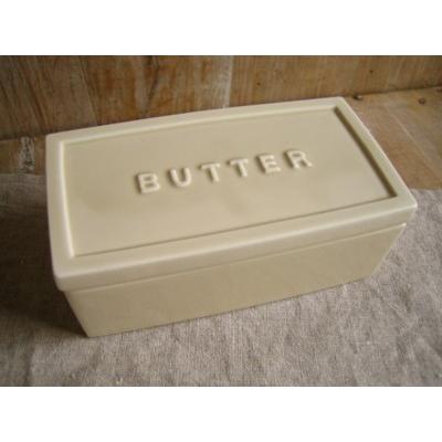 スタジオエム スタジオM SALE 71%OFF キューブ バターケース バター入れ 陶器 187102 シンプル 今月限定／特別大特価