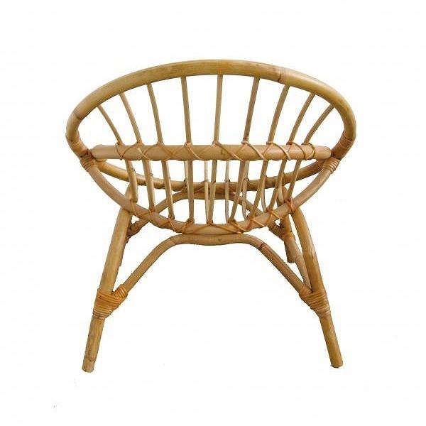 AXCIS（アクシス） スツール ラタンラウンドチェア イス 椅子 丸型