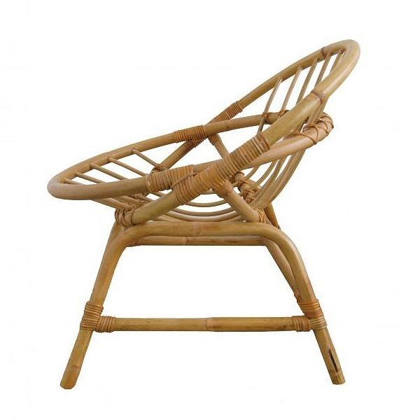 AXCIS（アクシス） スツール ラタンラウンドチェア イス 椅子 丸型