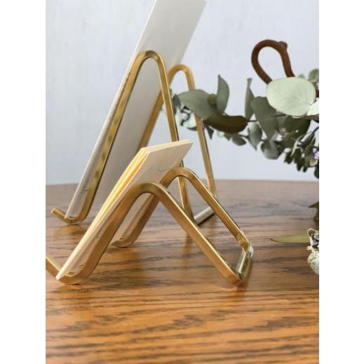 AXCIS（アクシス） カードスタンド ブラスディスプレイスタンド S