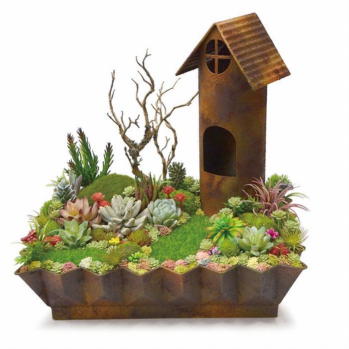 ハウスプランター/B azi-azi アジアジ 壁掛けプランター ガーデン 雑貨