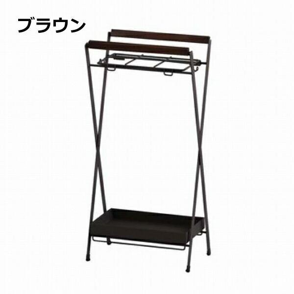 傘立て ラルゴ アンブレラスタンド アイアン 折りたたみ アイボリー