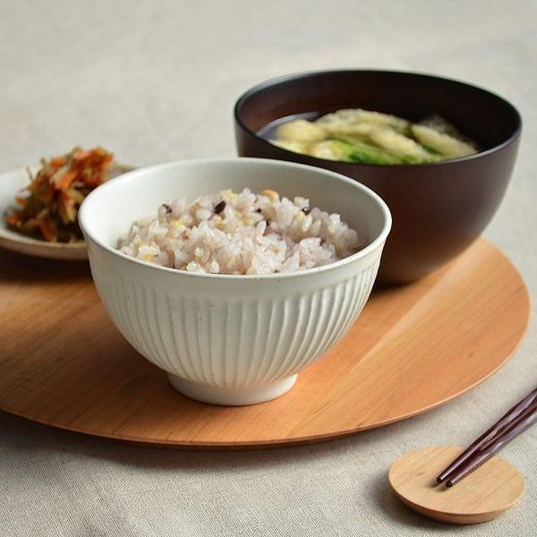 LOLO（ロロ） 茶碗 ご飯茶碗 飯碗 SA00 日本製 ホワイト ブラック 灰