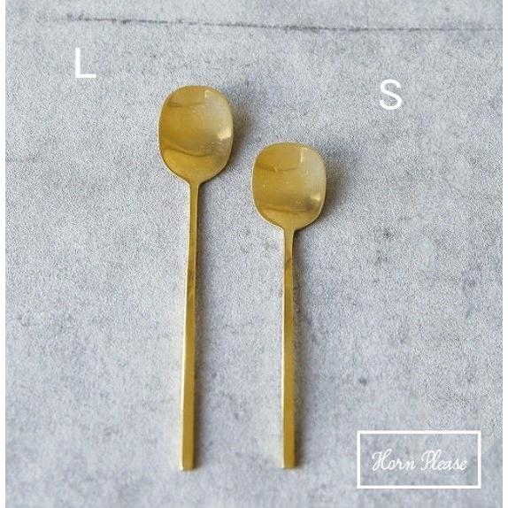 ｂｒａｓｓ ミール スプーン L ブラス スプーン Horn Please 志成販売 アンティーク風 ブラス スプーン カラートリー おしゃれ かわいい シンプル Zl yahoo メルシープレゼント 雑貨屋 通販 Yahoo ショッピング