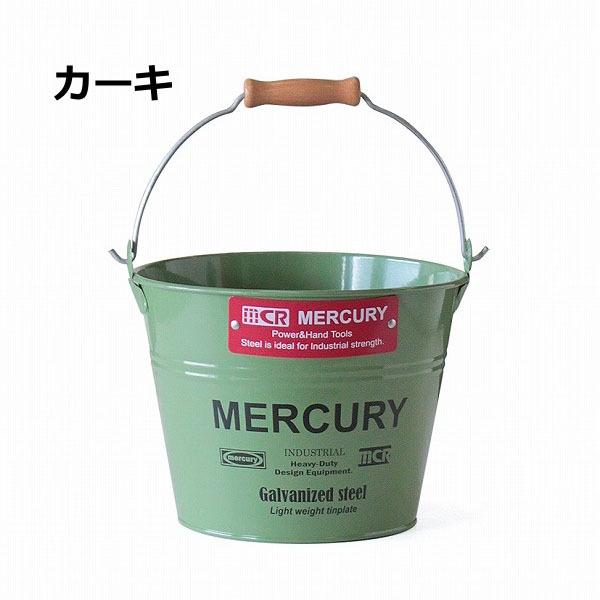 MERCURY（マーキュリー） バケツ スモール レッド ホワイト ブラック