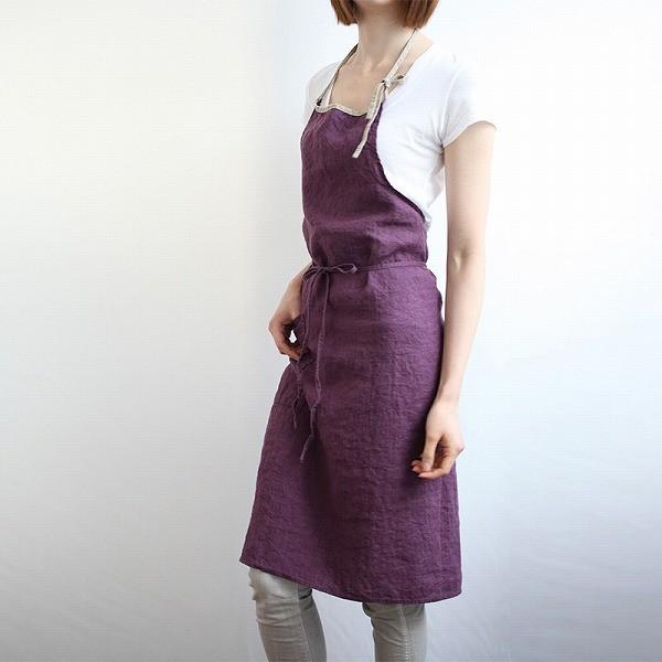 Lino e Lina（リーノエリーナ） フルエプロン ミラ・メランザーナ