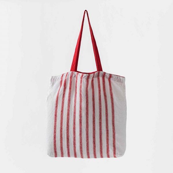 Lino e Lina トートバッグ バッグ アラージュ レッド リーノエリーナ 