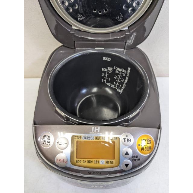 ZOJIRUSHI 象印 NP-GF05 2014年製 IH炊飯器 3合炊き ステンレスブラウン｜mercury2022-shop｜09