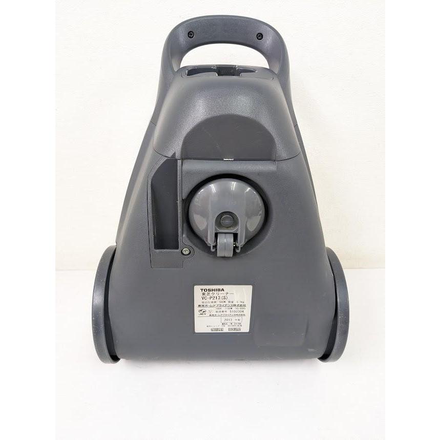 東芝 VC-P213-S 2013年製 紙パック式掃除機 ※ヘッドなし TOSHIBA（東芝） VC-P213-S 2013年製 紙パック式掃除機 ※ヘッドなし