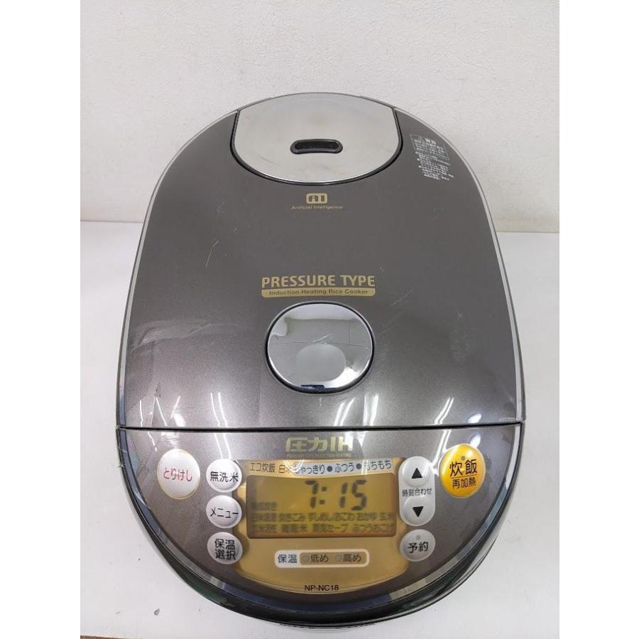ZOJIRUSHI 象印 NP-NC18 2012年製 圧力IH炊飯器 1升炊き : 2407190896 