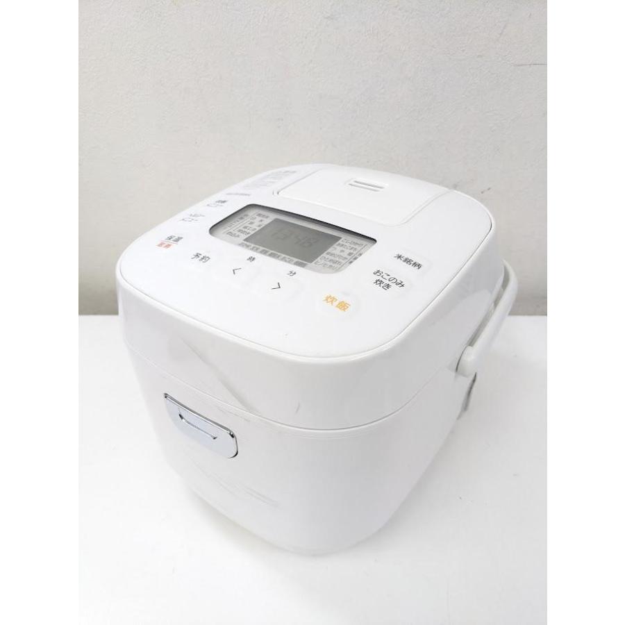 マイコンジャー　炊飯器　RC-ME30-W 2021年式　アイリスオーヤマ アイリスオーヤマ RC-ME30-W マイコン炊飯器 3合炊き2021年製
