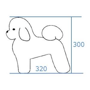 トリマー練習用 犬 人形 カット練習 モデル犬 リアルサイズ 学校教材