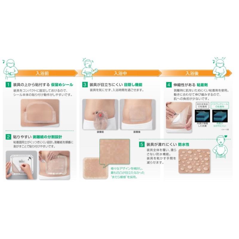 ALCARE（アルケア） バスラックシール 20cmx23cm 20952 10枚入