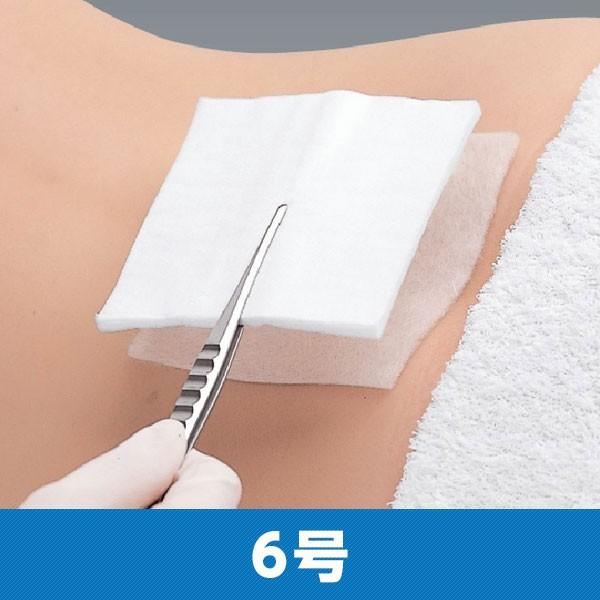 デルマエイド 6号 11984 10.0cmx10.0cm 創傷用吸収パッド 1函入数100枚 アルケア【条件付返品可】（Yahoo!・MeReCare-y(メリケア)）