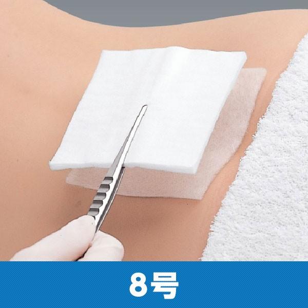 デルマエイド 8号 11985 10.0cmx20.0cm 創傷用吸収パッド 1函入数100枚 アルケア【条件付返品可】（Yahoo!・MeReCare-y(メリケア)）