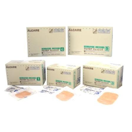デルマポアドレッシング 2号 粘着部サイズ5.0cmx7.5cm 吸収部サイズ2.0cmx3.5cm 50枚入 11992 アルケア 【創傷用粘着ドレッシング】【条件付返品可】 | ALCARE | 01