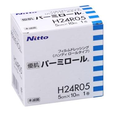 ニトムズ 優肌　パーミロール(ハンディーロール)(5cm×10m) H24R05 優肌パーミロール（ハンディロールタイプ） 5cm×10m H24R05 1巻
