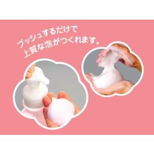 薬用手洗い石けん液 ホイップウォッシュ 23406 無香 500ml 泡ポンプ付 1本 サラヤ【返品不可】｜merecare｜02