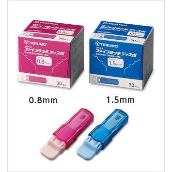 テルモ（TERUMO） メディセーフ ファインタッチ ディスポ 0.8mm ピンク