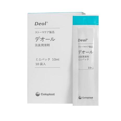 デオール 消臭潤滑剤 ミニパック 9322 10ml 10袋 コロプラスト【返品不可】 | 