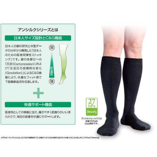 アンシルク 2 ソックス LL ブラック 20111 1足 アルケア【弾性ストッキング】【着圧】【医療用】【返品不可】 :857311:MeReCare-y(メリケア) - 通販 - Yahoo!ショッピング アンシルク 2 ソックス LL ブラック 20111 1足 アルケア【弾性ストッキング】【着圧】【医療用】【返品不可】 :857311:MeReCare-y(メリケア) - 通販 - Yahoo!ショッピング