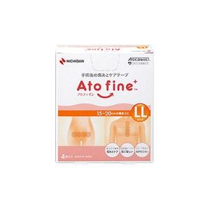 アトファイン 傷あとケアテープ LLサイズ ATFLL 60mmｘ214mm 1箱4枚入 ニチバン【同梱不可】【メール便専用】【返品不可】 | NICHIBAN